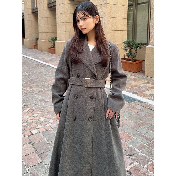 フレアデザインロングコート | RESEXXY | 詳細画像35 