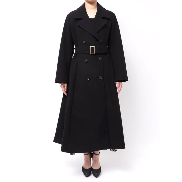 フレアデザインロングコート[品番：MKSW0066900]｜RESEXXY（リゼクシー