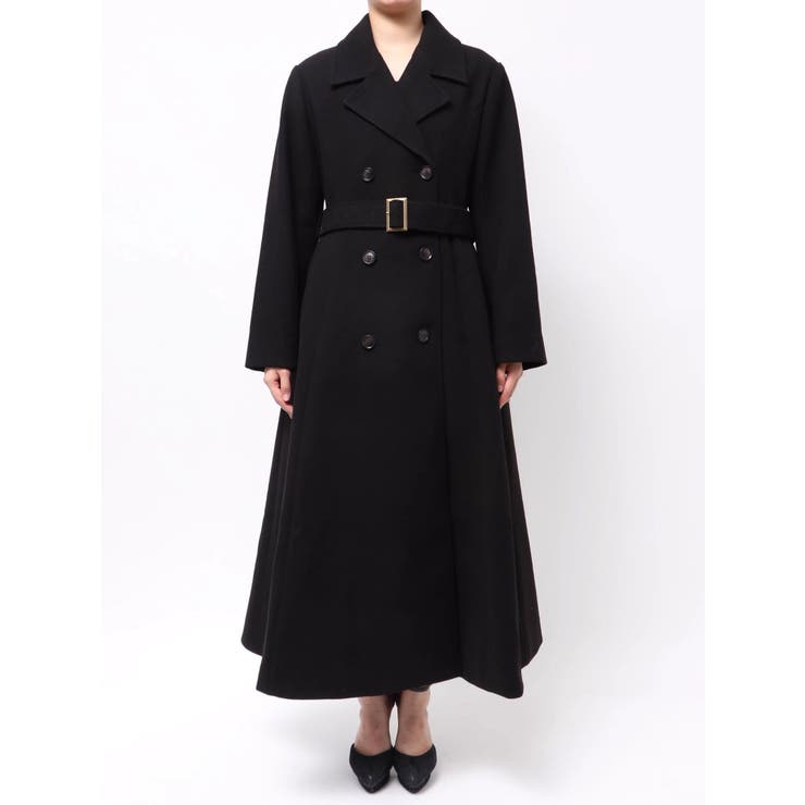 フレアデザインロングコート[品番：MKSW0066900]｜RESEXXY（リゼクシー