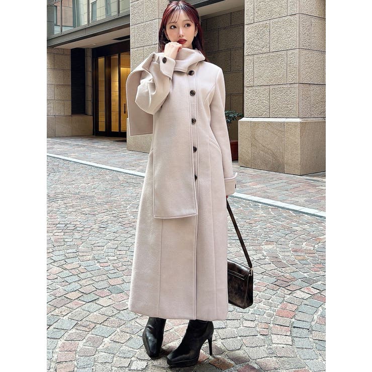 ウィンタースカーフコート | RESEXXY | 詳細画像3 