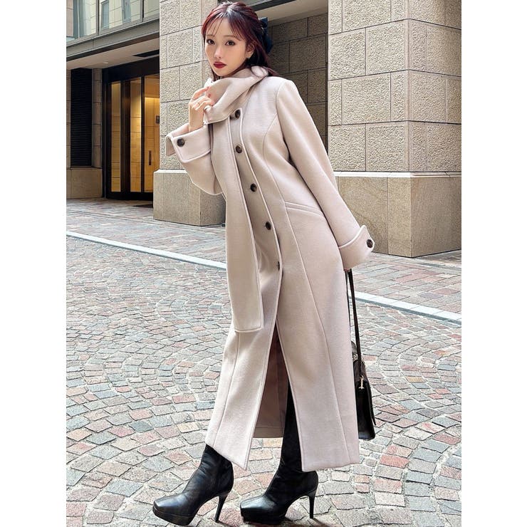 ウィンタースカーフコート | RESEXXY | 詳細画像4 