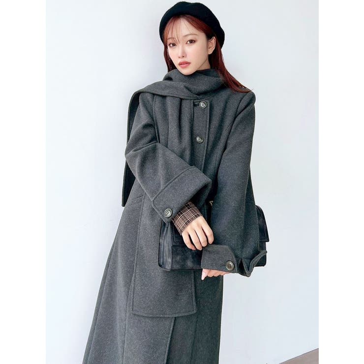 ウィンタースカーフコート | RESEXXY | 詳細画像8 