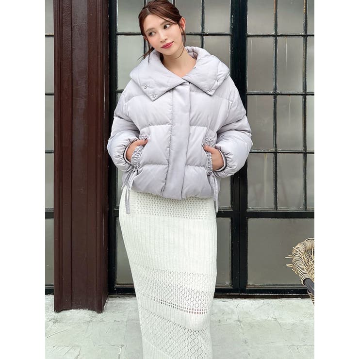 リボンデザインダウンジャケット | RESEXXY | 詳細画像15 