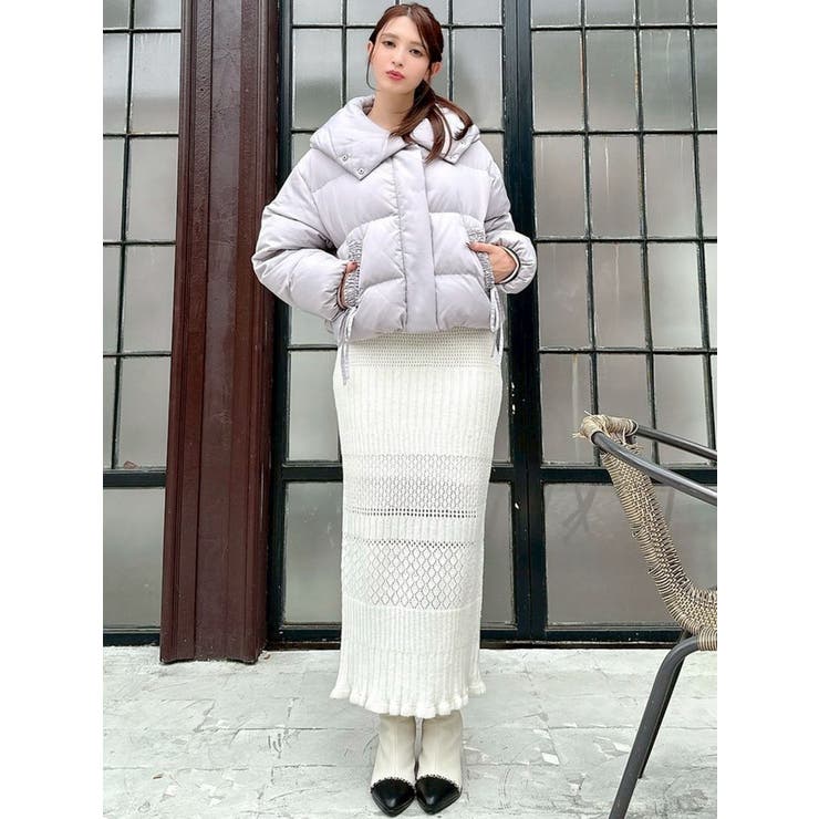 リボンデザインダウンジャケット | RESEXXY | 詳細画像18 