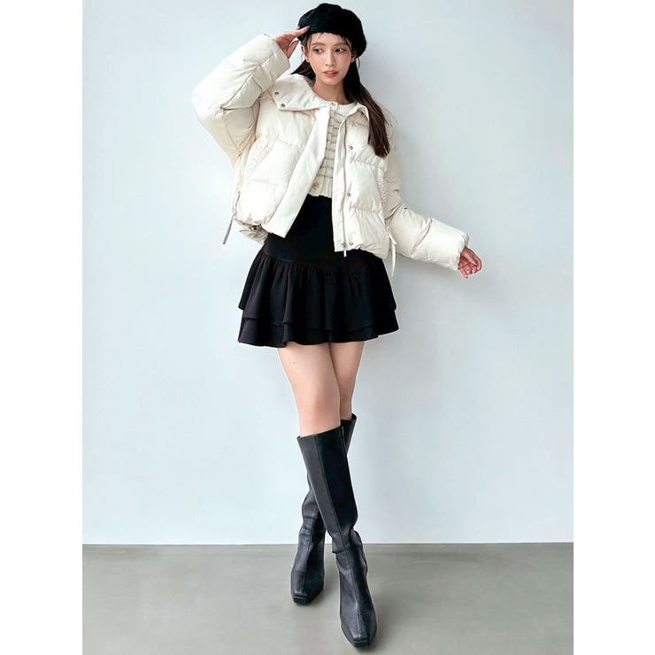 リボンデザインダウンジャケット | RESEXXY | 詳細画像22 