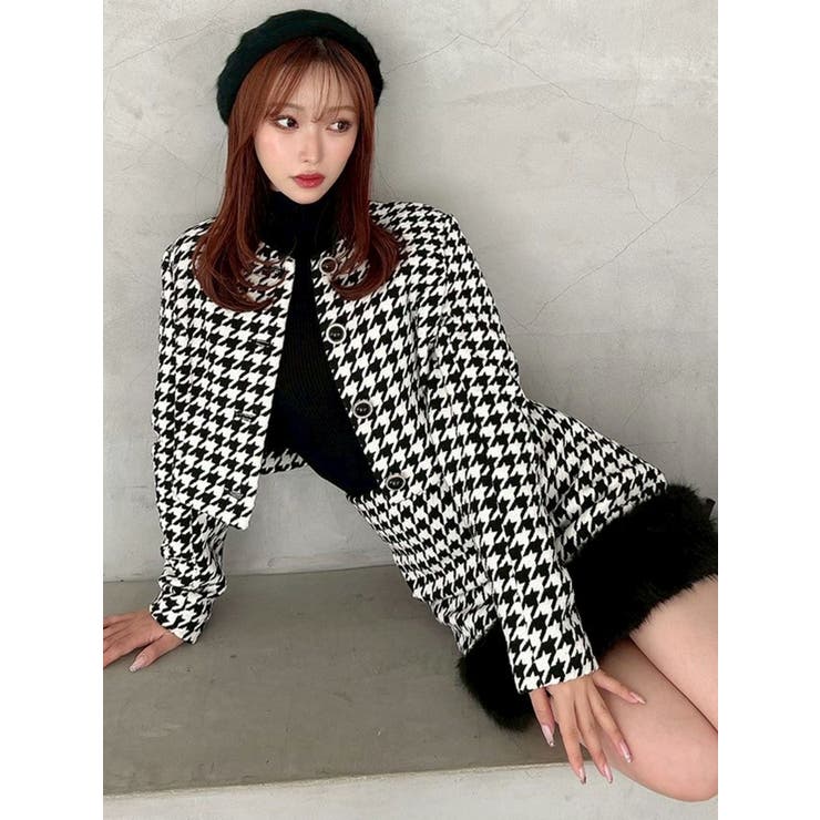 ノーカラーショートジャケット【セットアップ着用可能】 | RESEXXY | 詳細画像22 