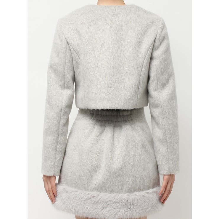 ノーカラーショートジャケット【セットアップ着用可能】 | RESEXXY | 詳細画像30 