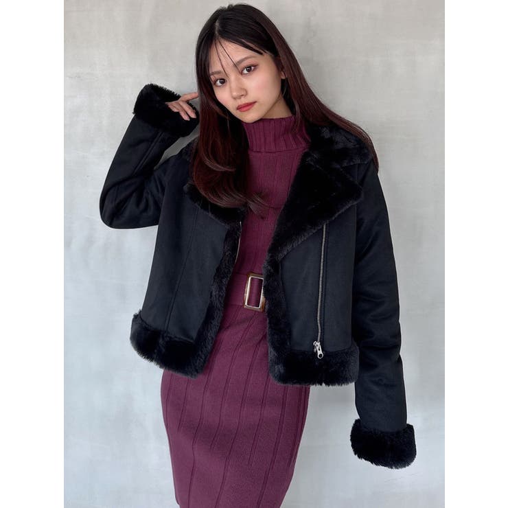 フェイクムートンブルゾン | RESEXXY | 詳細画像12 