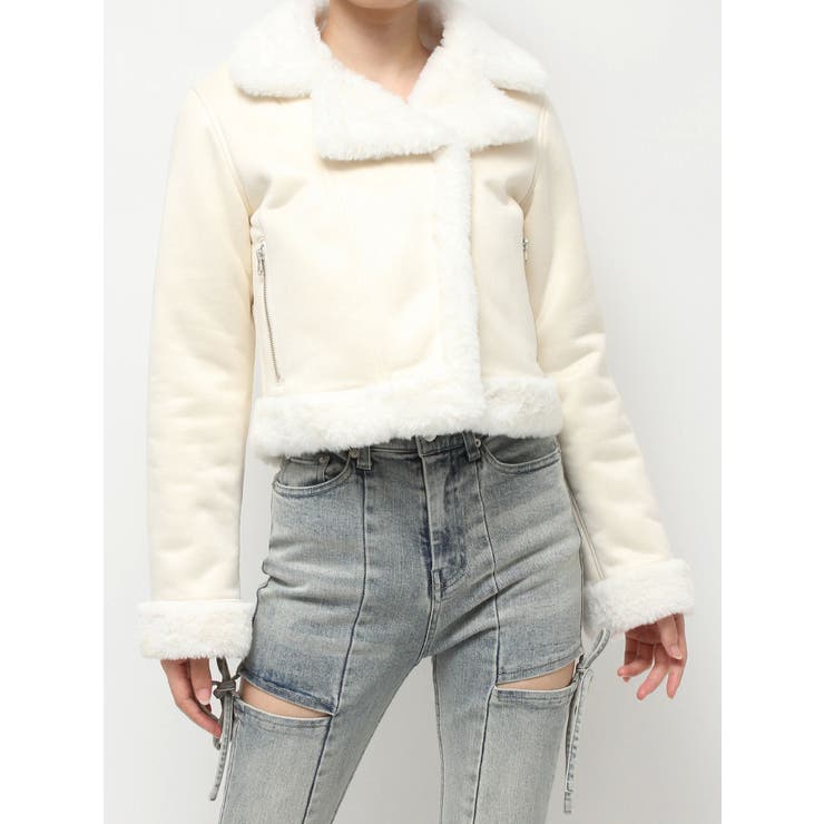 フェイクムートンブルゾン | RESEXXY | 詳細画像31 