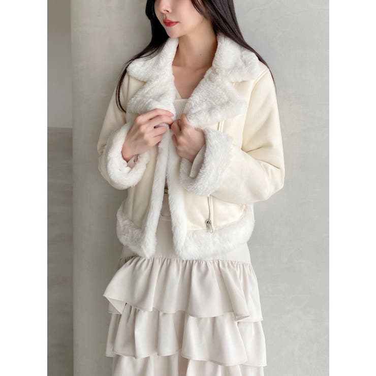 フェイクムートンブルゾン | RESEXXY | 詳細画像7 