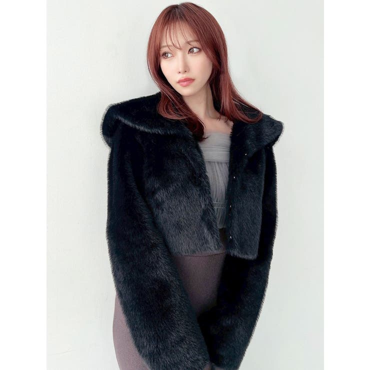 フラッフィービッグカラーブルゾン | RESEXXY | 詳細画像17 