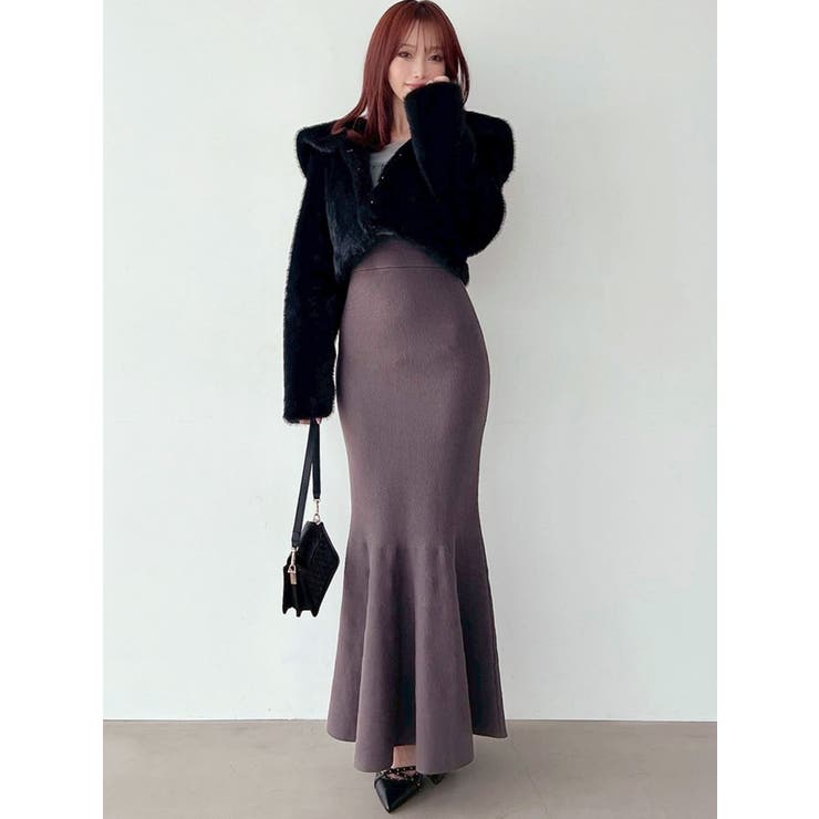 フラッフィービッグカラーブルゾン | RESEXXY | 詳細画像19 