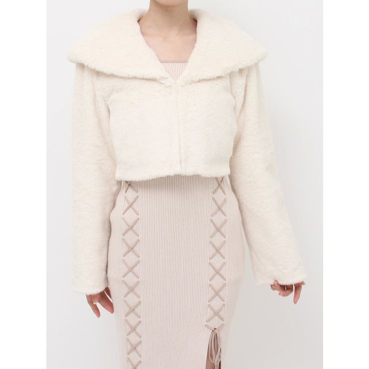 フラッフィービッグカラーブルゾン | RESEXXY | 詳細画像35 