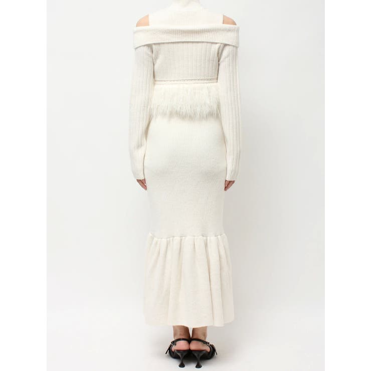 フェザーヘムレイヤードニットワンピース | RESEXXY | 詳細画像27 