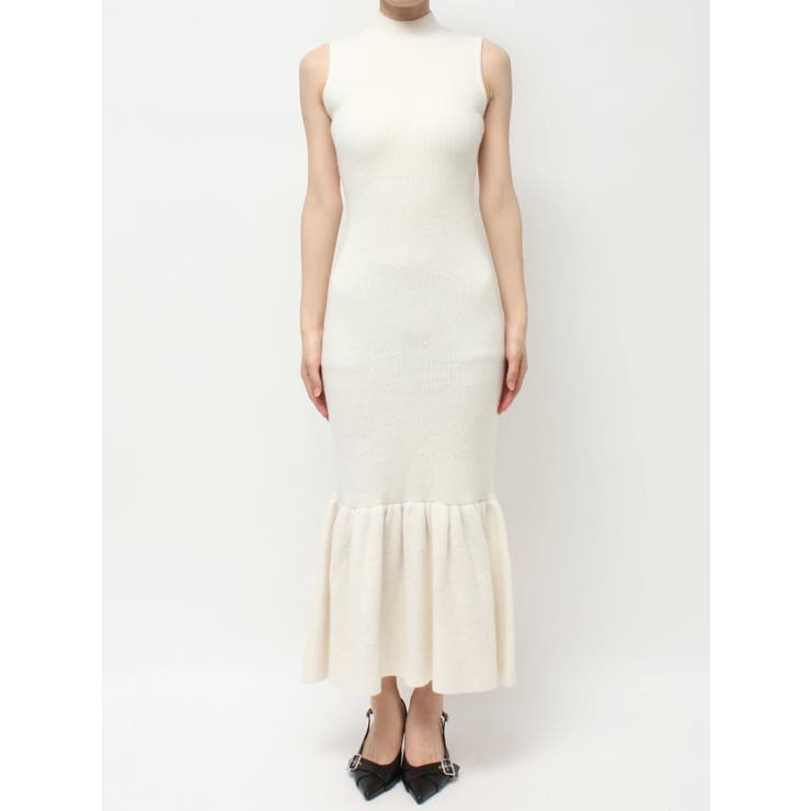 フェザーヘムレイヤードニットワンピース | RESEXXY | 詳細画像32 