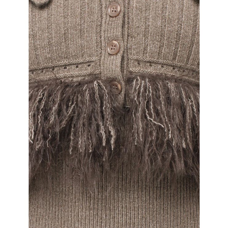 フェザーヘムレイヤードニットワンピース | RESEXXY | 詳細画像35 