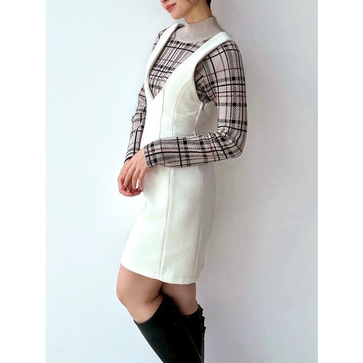 ホワイト | コルセットミニジャンスカ【セットアップ着用可能】 | RESEXXY