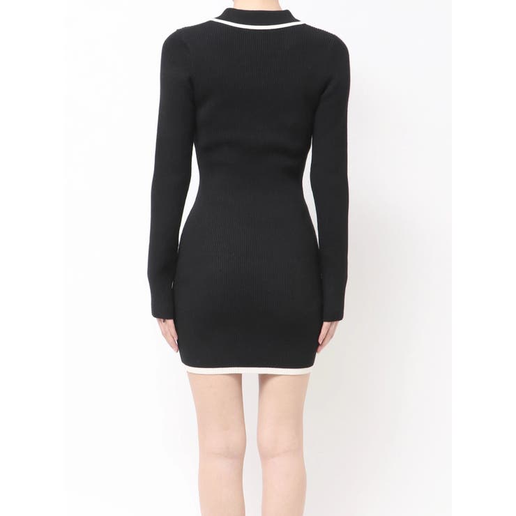 バイカラーニットポロワンピース | RESEXXY | 詳細画像22 