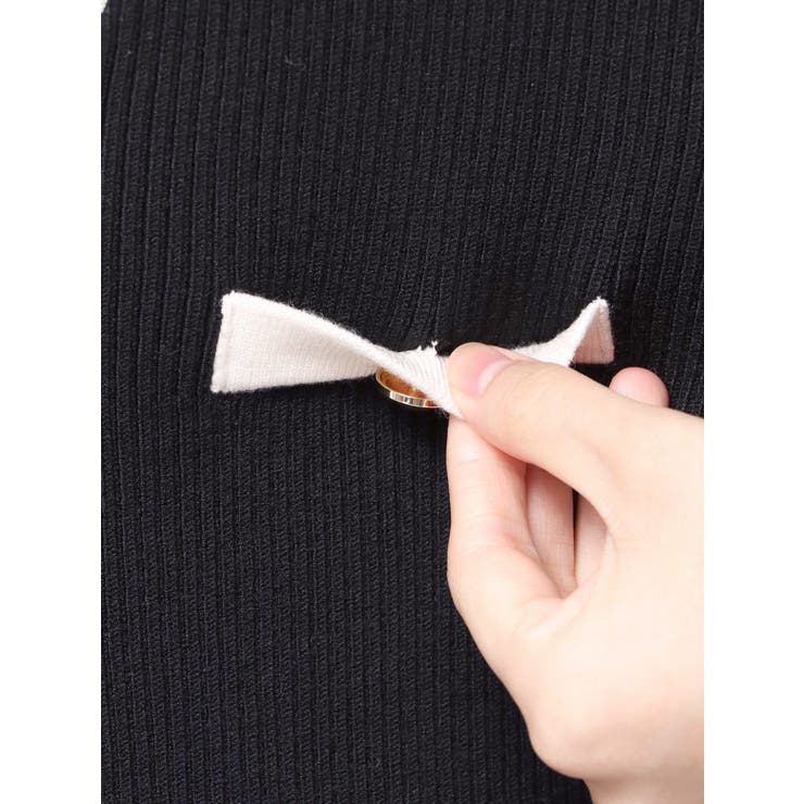 バイカラーニットポロワンピース | RESEXXY | 詳細画像27 