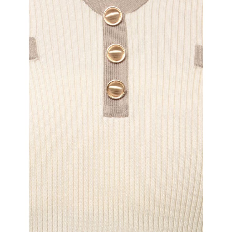 バイカラーニットポロワンピース | RESEXXY | 詳細画像29 