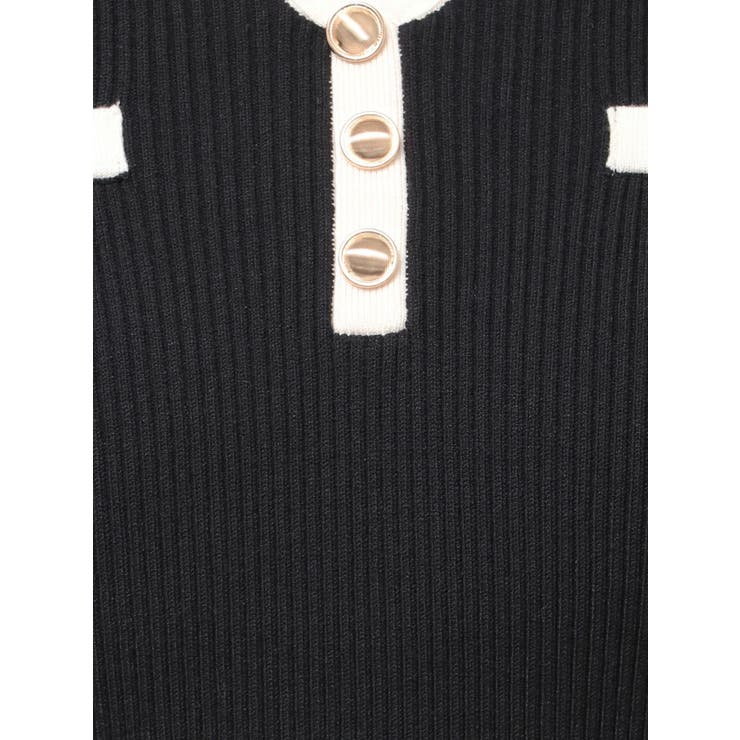 バイカラーニットポロワンピース | RESEXXY | 詳細画像31 