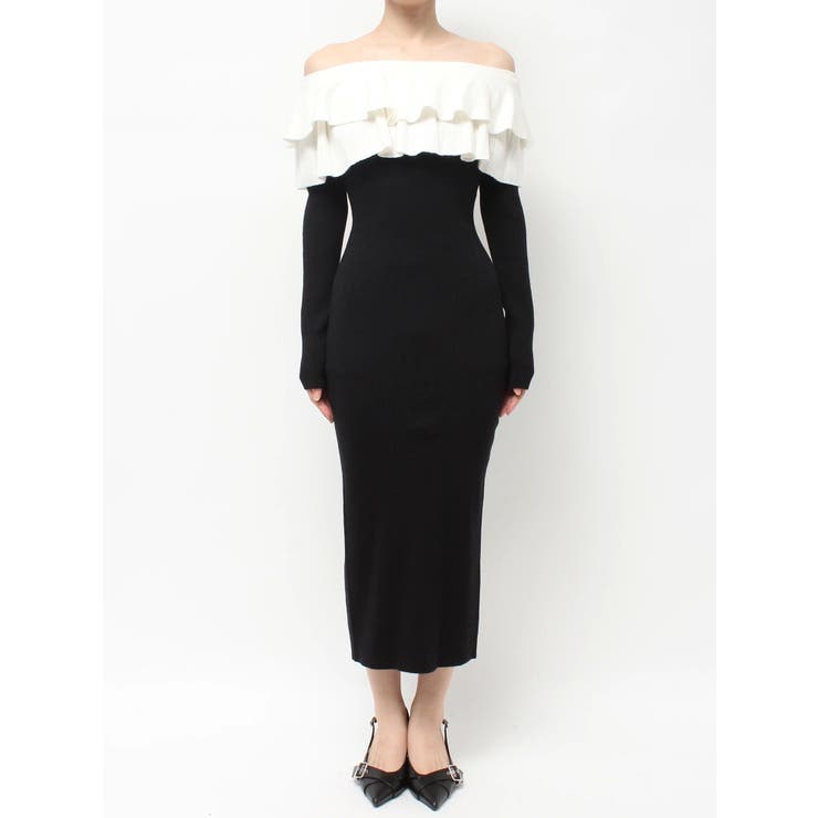 フリルタイトニットワンピース | RESEXXY | 詳細画像16 