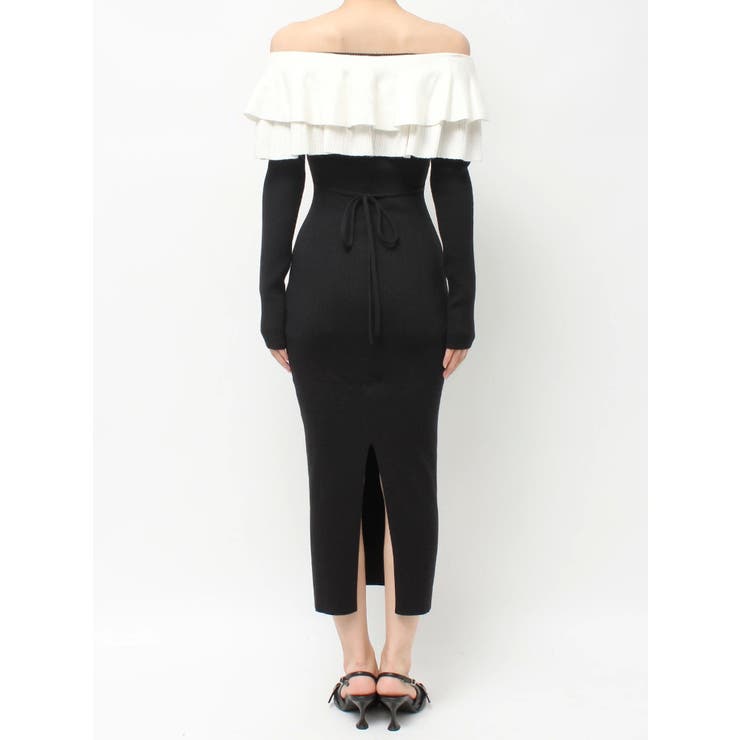 フリルタイトニットワンピース | RESEXXY | 詳細画像18 