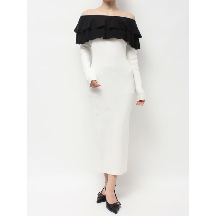 フリルタイトニットワンピース | RESEXXY | 詳細画像26 