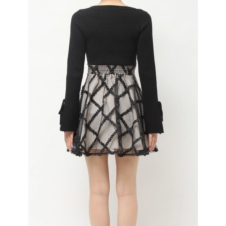 ドッキングフレアミニニットワンピース | RESEXXY | 詳細画像42 