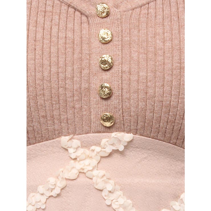 ドッキングフレアミニニットワンピース | RESEXXY | 詳細画像49 