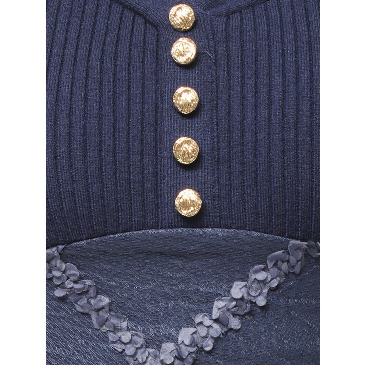 ドッキングフレアミニニットワンピース | RESEXXY | 詳細画像50 