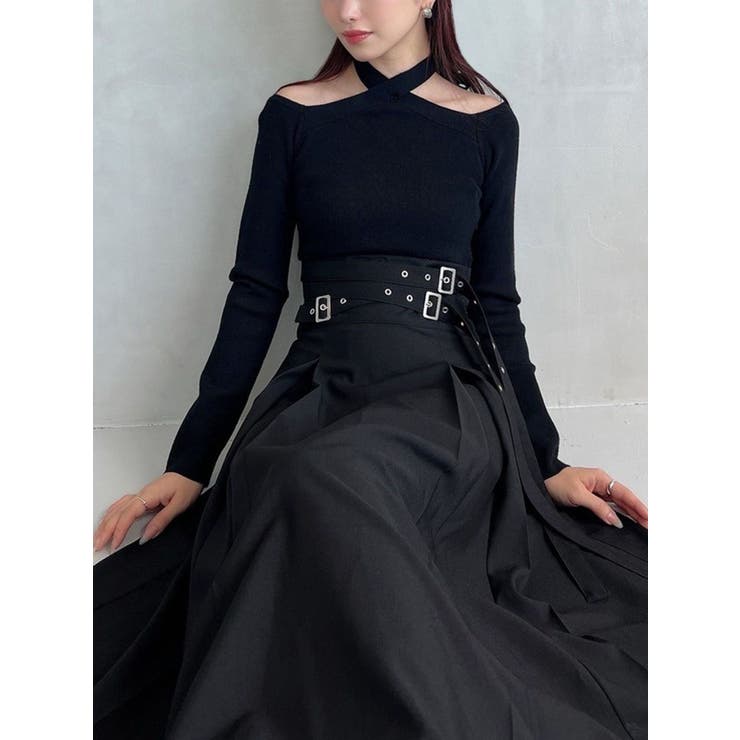 ランダムベルトフレアワンピース | RESEXXY | 詳細画像1 