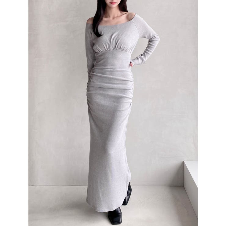 ルーズギャザーカットマーメイドワンピース | RESEXXY | 詳細画像17 