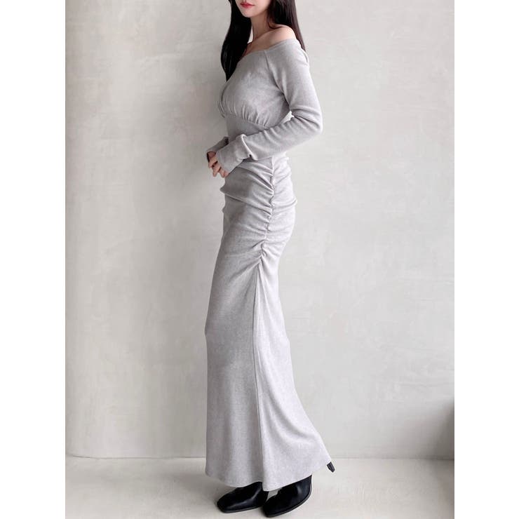 ルーズギャザーカットマーメイドワンピース | RESEXXY | 詳細画像18 