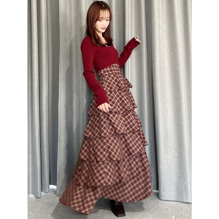 ラッフルフレアワンピース | RESEXXY | 詳細画像17 