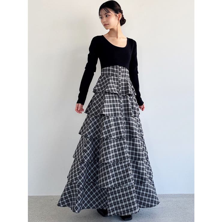 ラッフルフレアワンピース | RESEXXY | 詳細画像6 