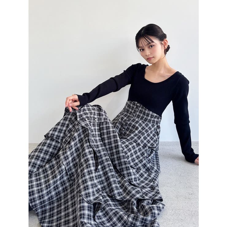 ラッフルフレアワンピース | RESEXXY | 詳細画像7 