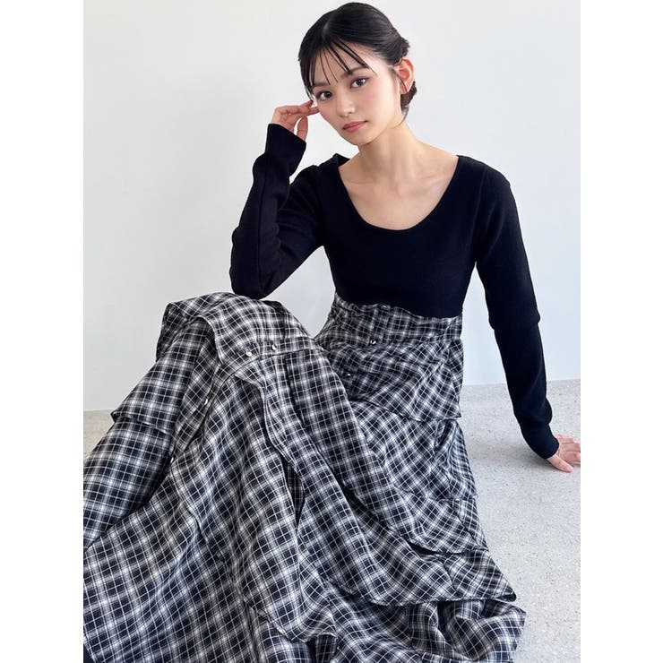 ラッフルフレアワンピース | RESEXXY | 詳細画像8 