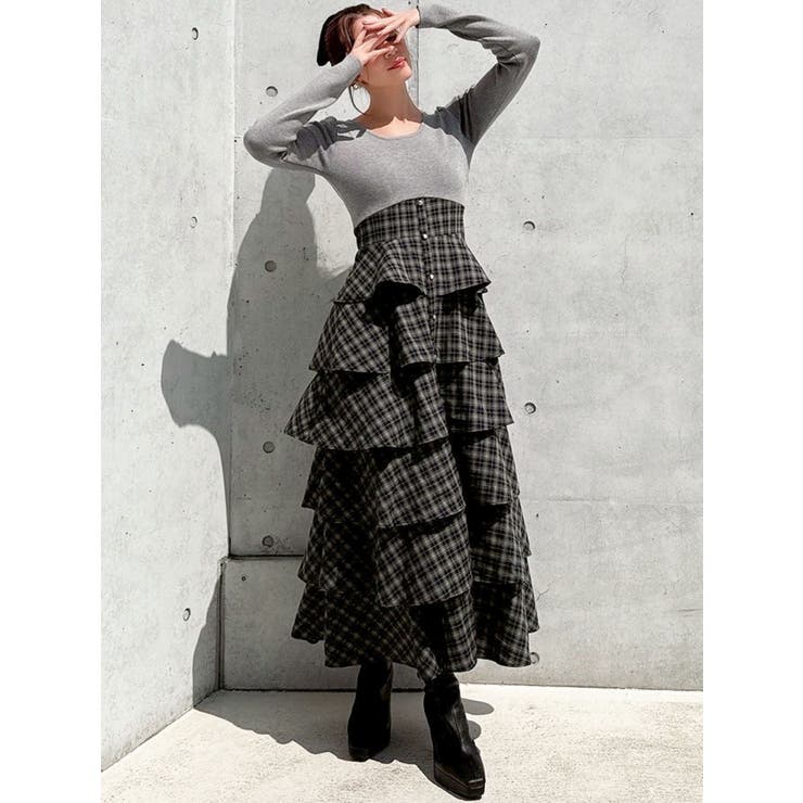 ラッフルフレアワンピース | RESEXXY | 詳細画像9 