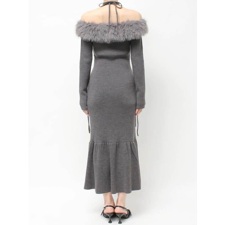 フェイクファートリムニットワンピース | RESEXXY | 詳細画像38 