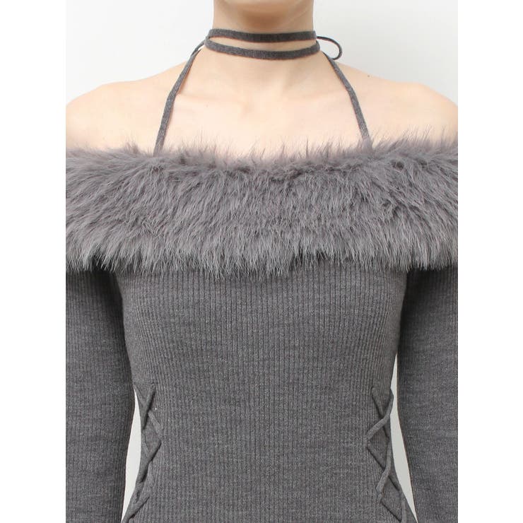 フェイクファートリムニットワンピース | RESEXXY | 詳細画像39 