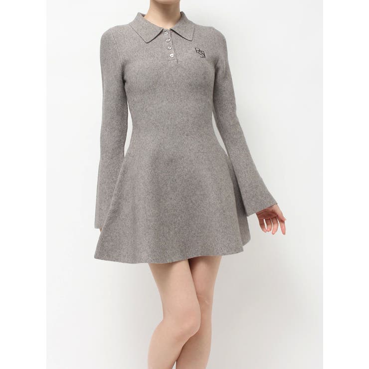 ニットポロワンピース[品番：MKSW0066867]｜RESEXXY（リゼクシー）の