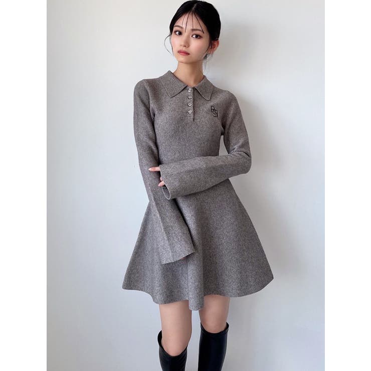 ニットポロワンピース | RESEXXY | 詳細画像4 