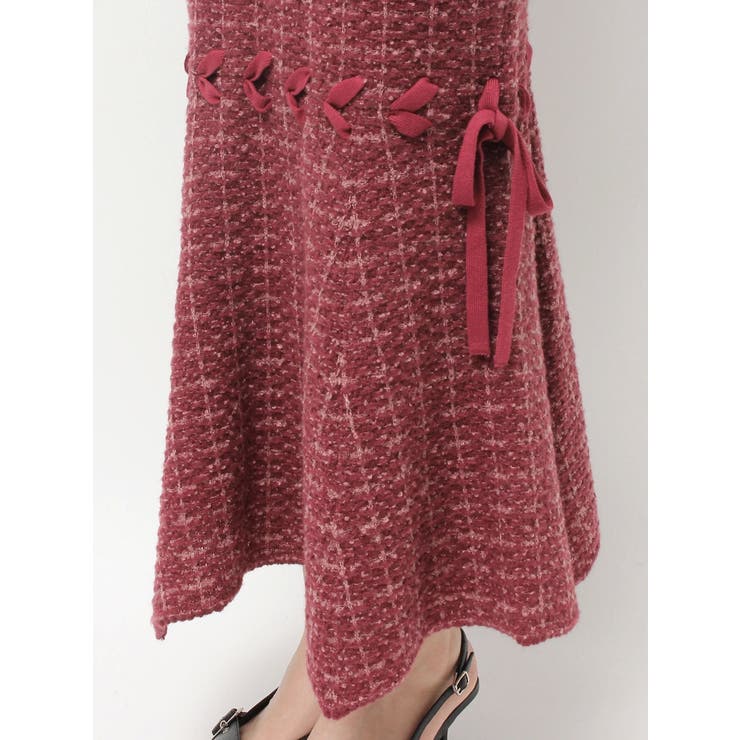 シアードッキングツイードニットワンピース | RESEXXY | 詳細画像24 