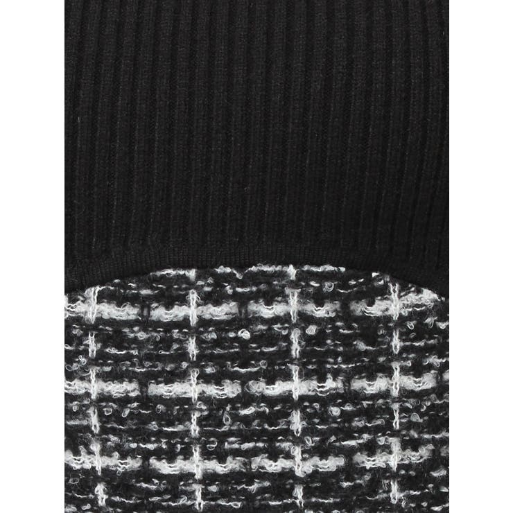 シアードッキングツイードニットワンピース | RESEXXY | 詳細画像26 