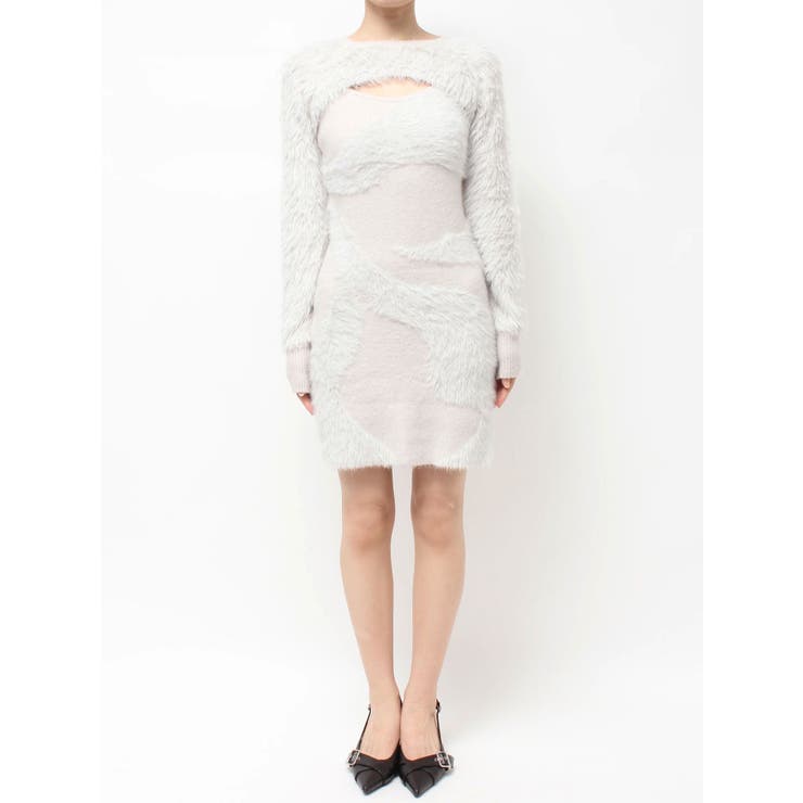 フェザーニットレイヤードワンピース | RESEXXY | 詳細画像29 