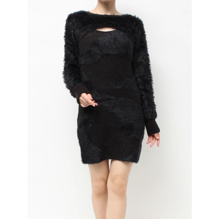 フェザーニットレイヤードワンピース | RESEXXY | 詳細画像33 