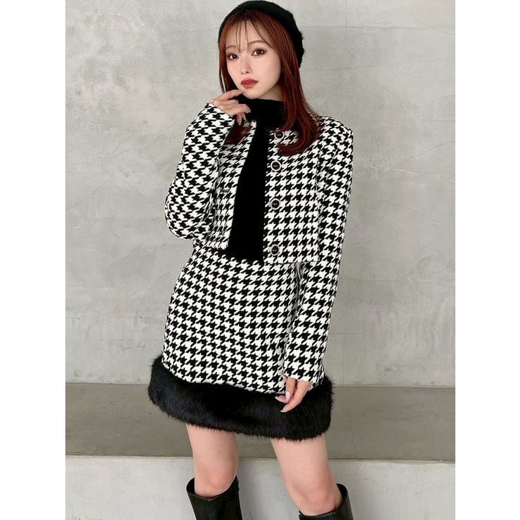 フェイクファーミニスカート【セットアップ着用可能】 | RESEXXY | 詳細画像28 