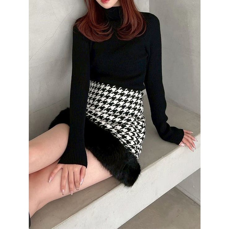 ミックス | フェイクファーミニスカート【セットアップ着用可能】 | RESEXXY