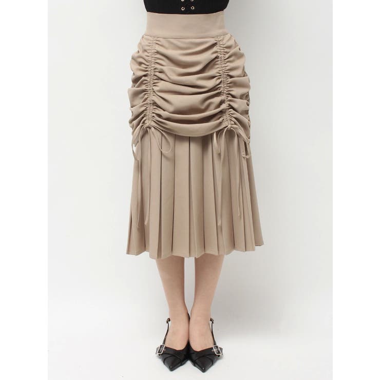 レイヤードプリーツミディスカート | RESEXXY | 詳細画像18 